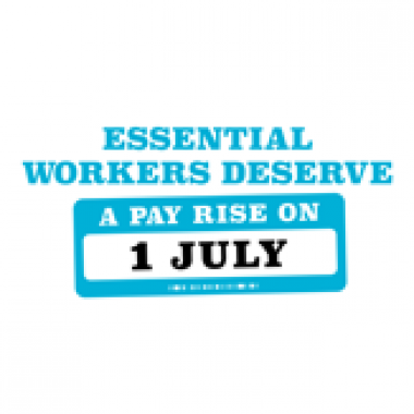 Essential pay rise win
